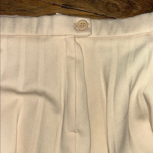Vintage Beige Givenchy Pleated Skirt - Picture 5 of 5